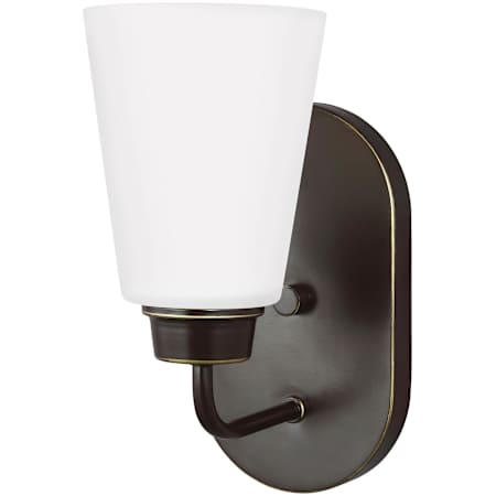 Generation Lighting Kerrville 10" Tall LED Bathroom Sconce Bronze