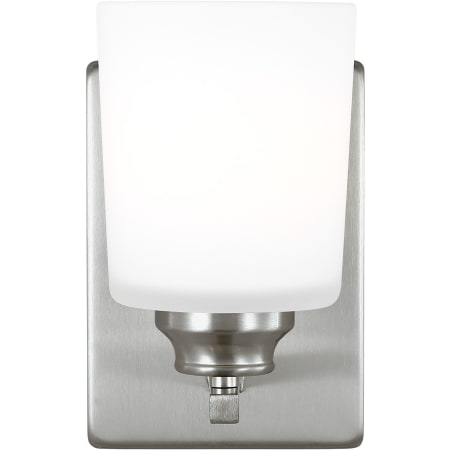Generation Lighting Vinton 9" Tall Wall Sconce Brushed Nickel