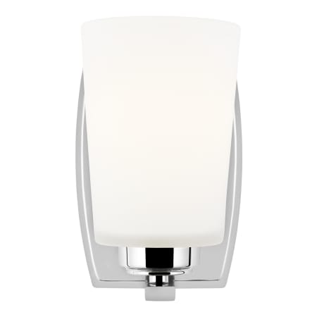 Generation Lighting Franport 8" Tall Bathroom Sconce Chrome