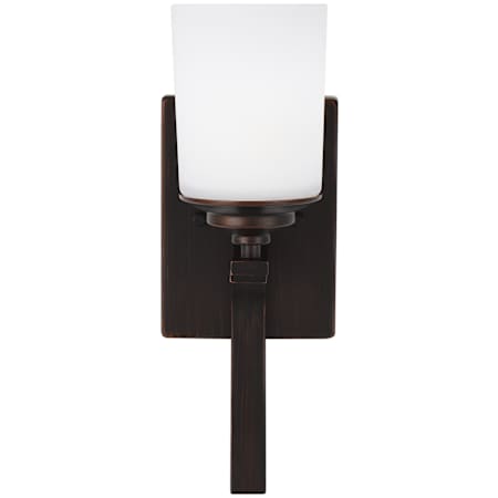 Generation Lighting Kemal 15" Tall LED Bathroom Sconce Bronze