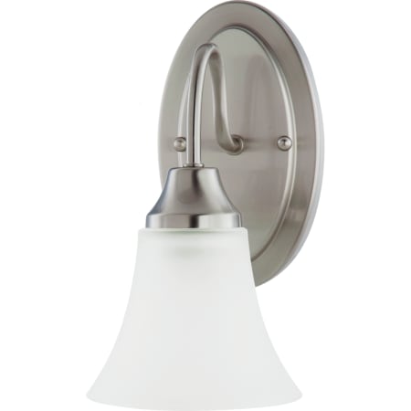 Generation Lighting Holman 10" Tall Bathroom Sconce Brushed Nickel