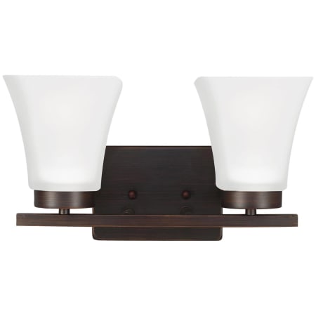 Generation Lighting Bayfield 2 Light 13" Wide LED Vanity Light Bronze