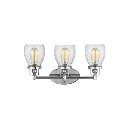 Generation Lighting Belton 3 Light Vanity Light Chrome