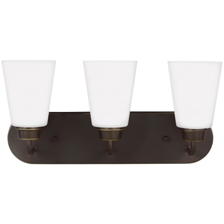 Generation Lighting Kerrville 3 Light 18" Wide LED Vanity Light Bronze