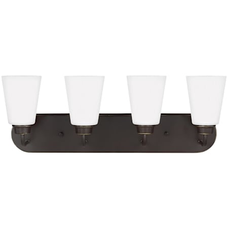 Generation Lighting Kerrville 4 Light 25" Wide LED Vanity Light Bronze