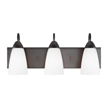 Generation Lighting Seville 3 Light 21" Wide Vanity Light Bronze