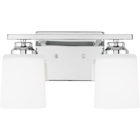 Generation Lighting Vinton 2 Light 14" Wide Vanity Light Chrome