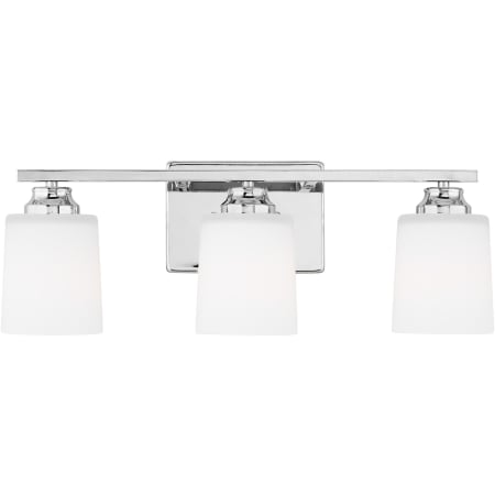 Generation Lighting Vinton 3 Light 21" Wide Vanity Light Chrome