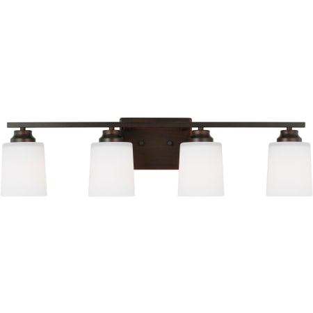 Generation Lighting Vinton 4 Light 29" Wide Vanity Light Bronze