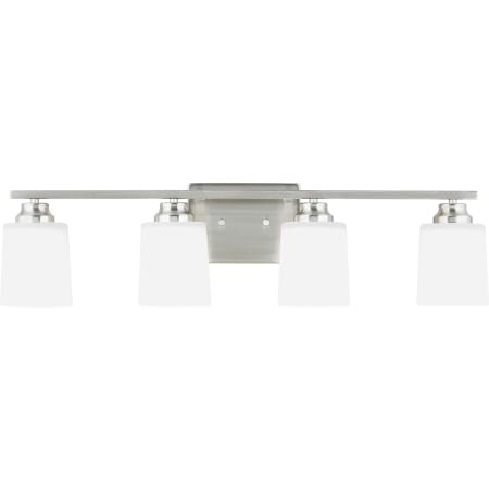 Generation Lighting Vinton 4 Light 29" Wide Vanity Light Brushed Nickel
