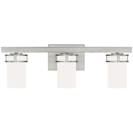 Generation Lighting Robie 3 Light 24" Wide LED Vanity Light Brushed Nickel