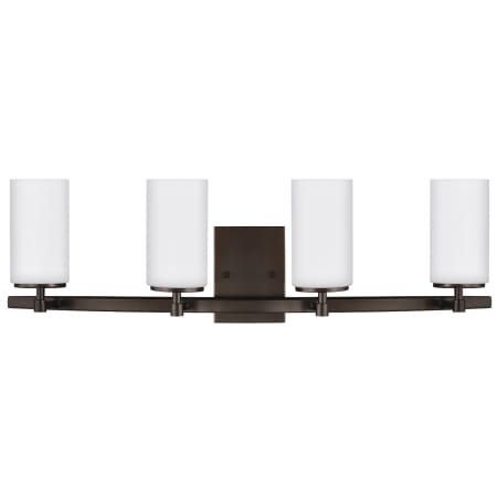 Generation Lighting Alturas 4 Light 31" Wide Bathroom Vanity Light Brushed Oil Rubbed Bronze