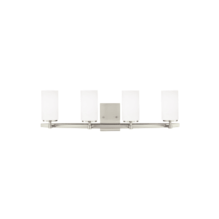 Generation Lighting Alturas 4 Light 31" Wide LED Vanity Light Brushed Nickel