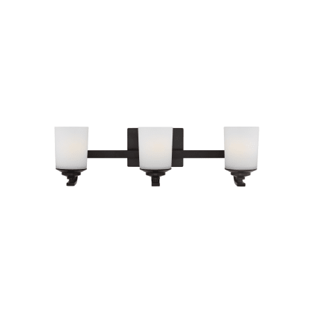 Generation Lighting Kemal 3 Light 24" Wide Bathroom Vanity Light Bronze