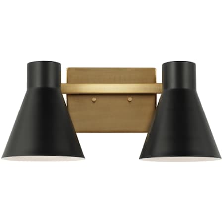 Generation Lighting Towner 7" Tall LED Bathroom Sconce Satin Brass
