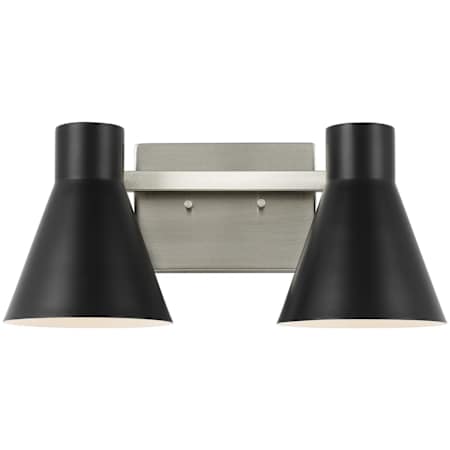 Generation Lighting Towner 7" Tall LED Bathroom Sconce Brushed Nickel