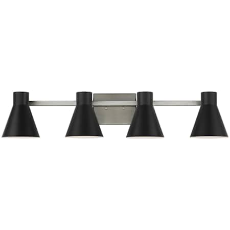 Generation Lighting Towner 4 Light 35" Wide LED Vanity Light Brushed Nickel