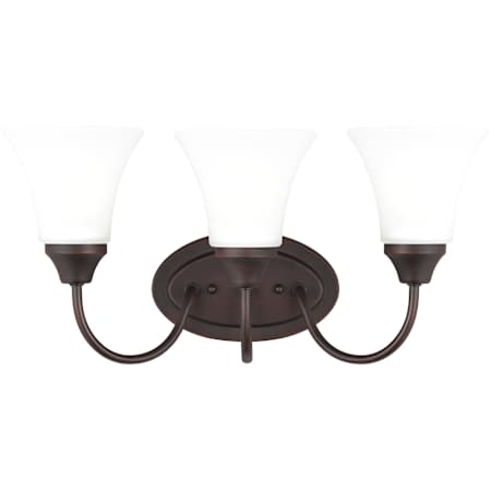Generation Lighting Holman 3 Light Vanity Light Bronze