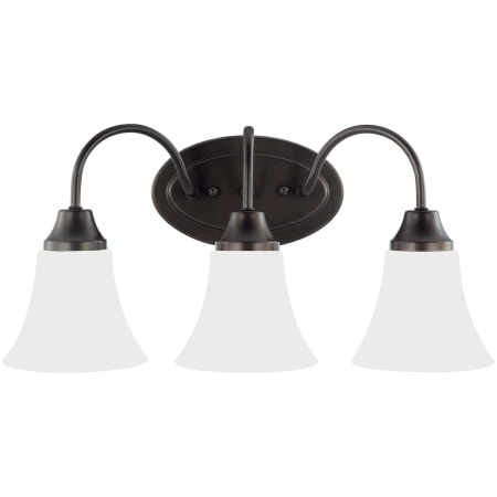 Generation Lighting Holman 3 Light 18" Wide LED Vanity Light Bronze