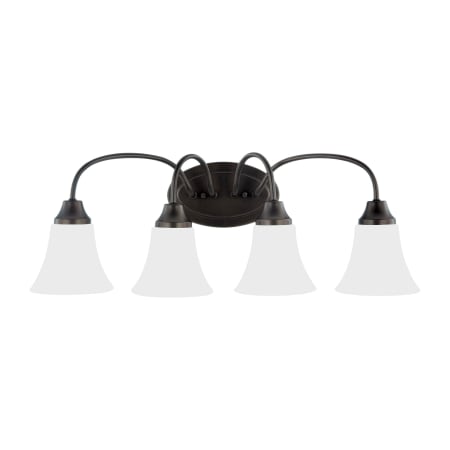 Generation Lighting Holman 4 Light 25" Wide Bathroom Vanity Light Bronze