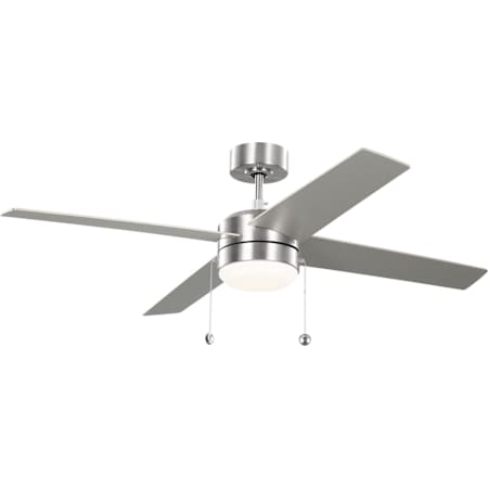 Generation Lighting Loni 52" 4 Blade Indoor Ceiling Fan Brushed Steel
