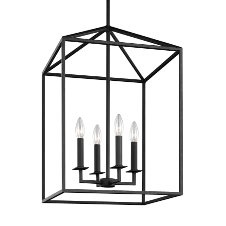 Generation Lighting Perryton 4 Light 12" Wide Pendant Blacksmith