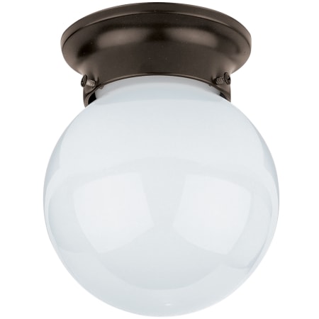 Generation Lighting Tomkin 6" Wide Flush Mount Globe Ceiling Fixture Bronze