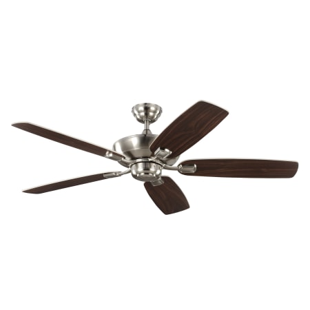 Generation Lighting 5 Blade 52" Indoor Ceiling Fan - Blades Included Brushed Steel