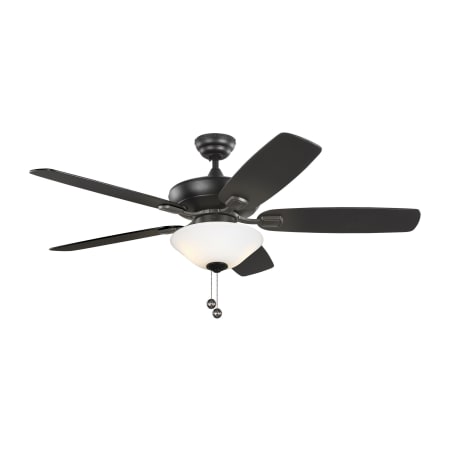 Generation Lighting Colony 52" 5 Blade Indoor Ceiling Fan - Light Kit and Blades Included Midnight Black