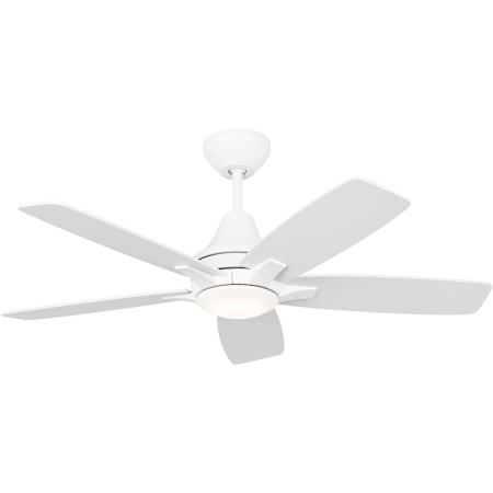 Generation Lighting Lowden 44" 5 Blade Indoor Ceiling Fan Matte White