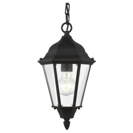 Generation Lighting Bakersville 8" Wide LED Outdoor Mini Pendant Black