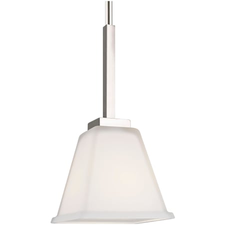 Generation Lighting Ellis Harper 6" Wide LED Mini Pendant Brushed Nickel