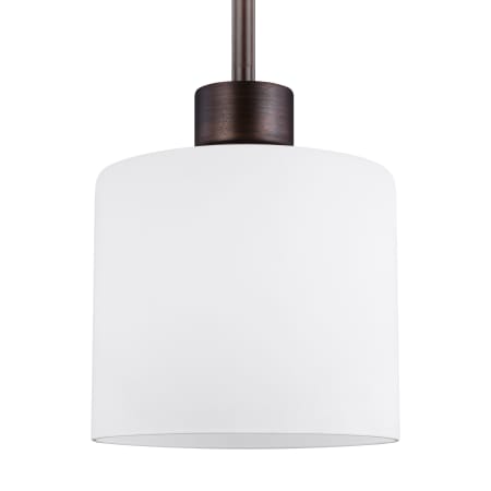Generation Lighting Canfield 6" Wide Outdoor Mini Pendant Bronze