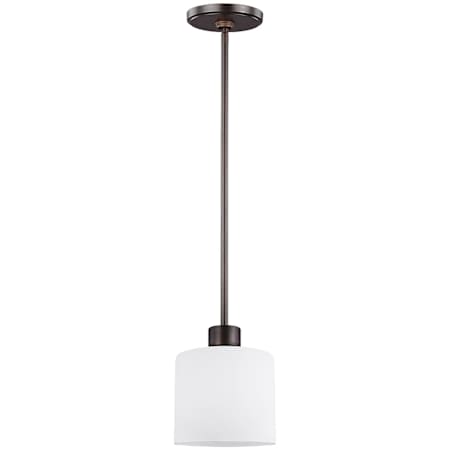 Generation Lighting Canfield 6" Wide LED Mini Pendant Bronze