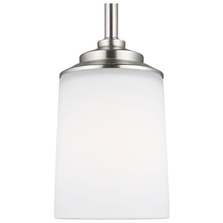Generation Lighting Kemal 4" Wide LED Mini Pendant Brushed Nickel