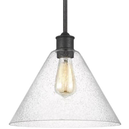 Generation Lighting Belton 12" Wide Mini Pendant Blacksmith