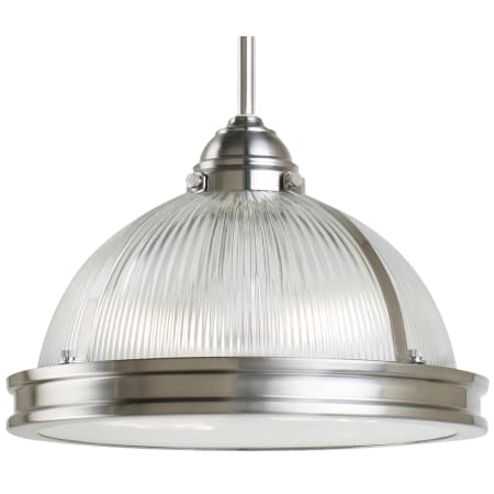 Generation Lighting Pratt Street Prismatic 2 Light Pendant Brushed Nickel