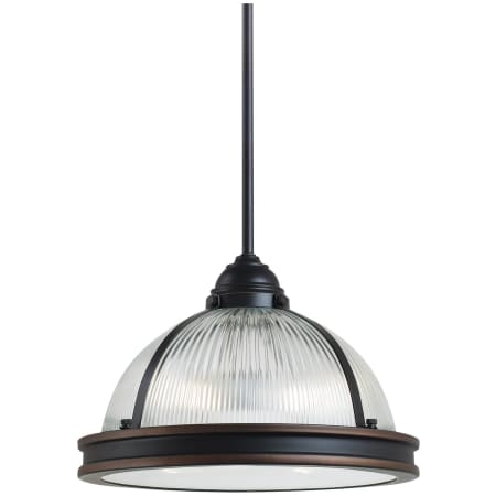 Generation Lighting Pratt Street 2 Light 13" Wide LED Pendant Autumn Bronze