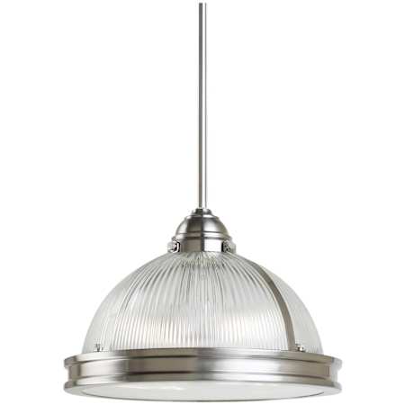 Generation Lighting Pratt Street 2 Light 13" Wide LED Pendant Brushed Nickel