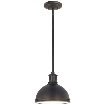 Generation Lighting Pratt Street 10" Wide LED Mini Pendant Autumn Bronze