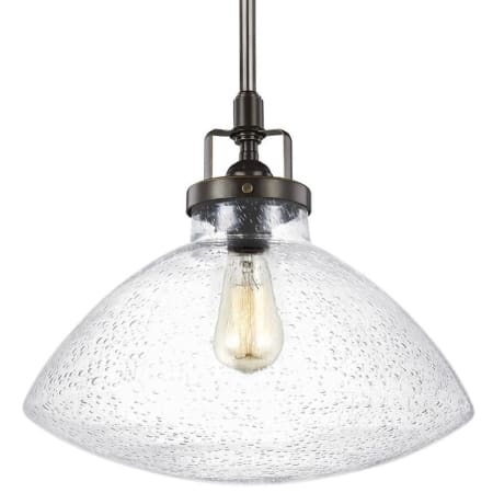 Generation Lighting Belton 13" Wide Pendant Bronze