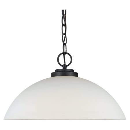 Generation Lighting Oslo 16" Wide Pendant Blacksmith