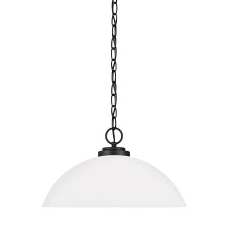 Generation Lighting Oslo 16" Wide LED Pendant Blacksmith