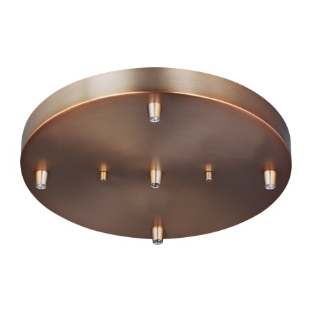 Generation Lighting Five Light 12-1/4" Diameter Cluster Canopy Kit for Pendants Satin Brass