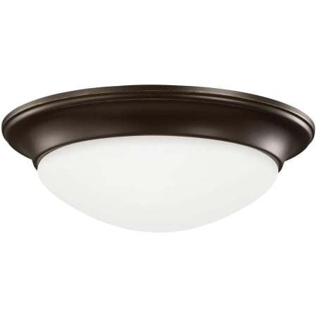 Generation Lighting Nash 2 Light 14" Wide Flush Mount Bowl Ceiling Fixture Bronze