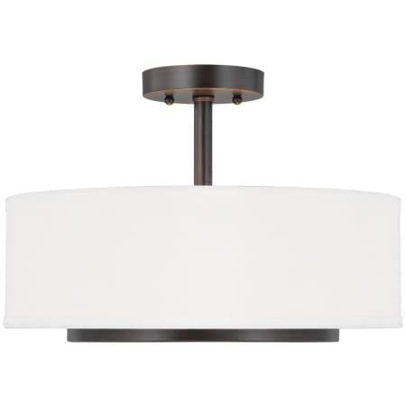 Generation Lighting Nance 2 Light 16" Wide LED Pendant Bronze