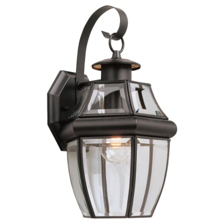 Generation Lighting Lancaster 14" Tall Outdoor Wall Sconce Black