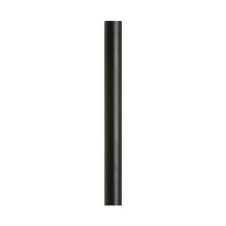 Generation Lighting 84 Inch Tall Outdoor Aluminum Post Black