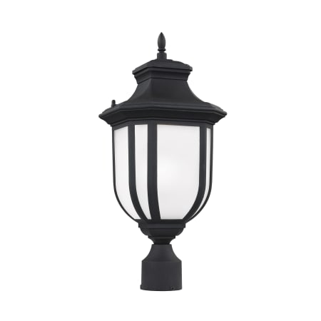 Generation Lighting Childress 21" Tall Outdoor Single Head Post Light Black