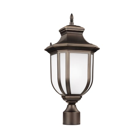Generation Lighting Childress 21" Tall Outdoor Single Head Post Light Antique Bronze
